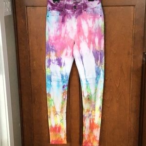 Skinny Jeans Hand Painted